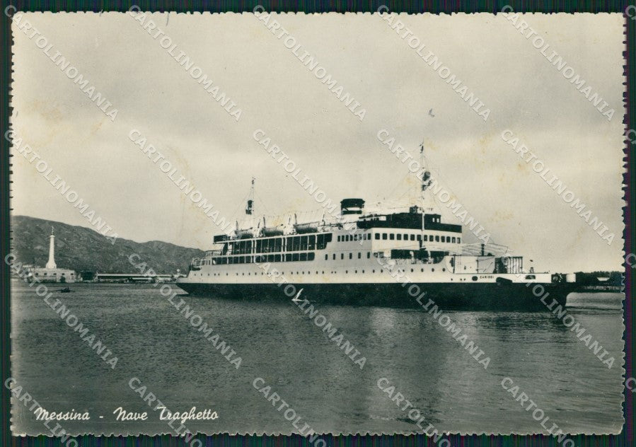 Messina Città Traghetto Foto FG cartolina ZK5523 – fronte