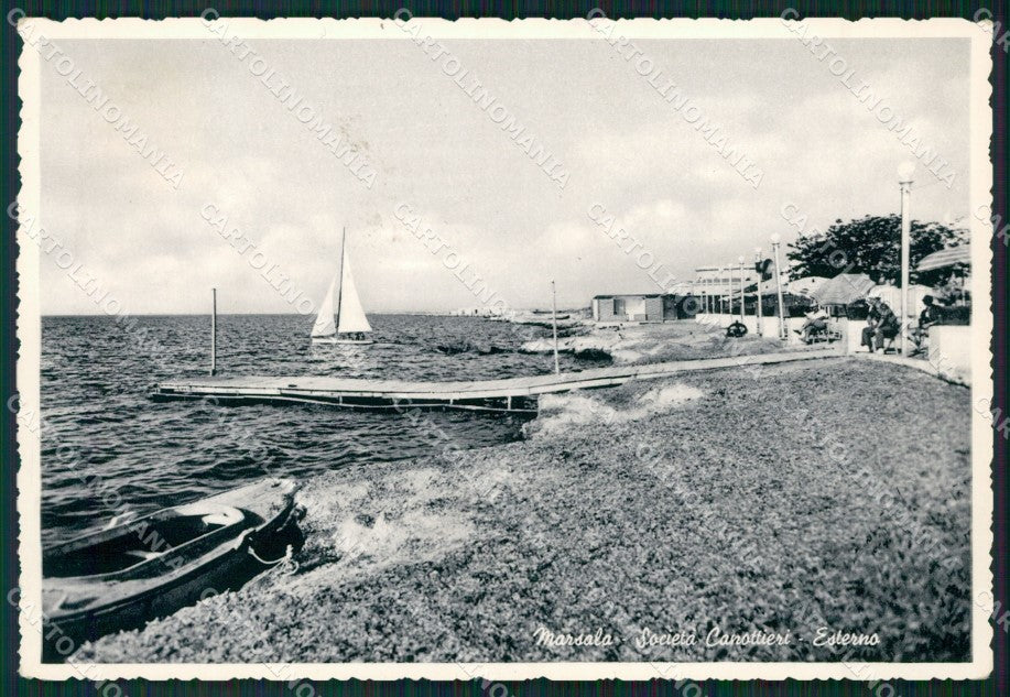 Trapani Marsala Barca Foto FG cartolina ZK5526 – fronte
