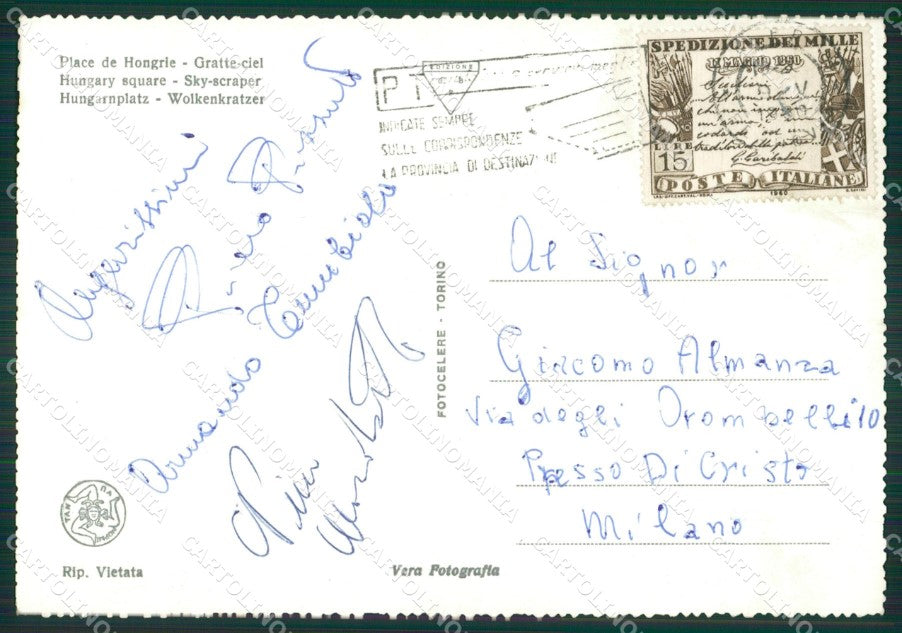 Palermo Città Foto FG cartolina ZK5530 – retro