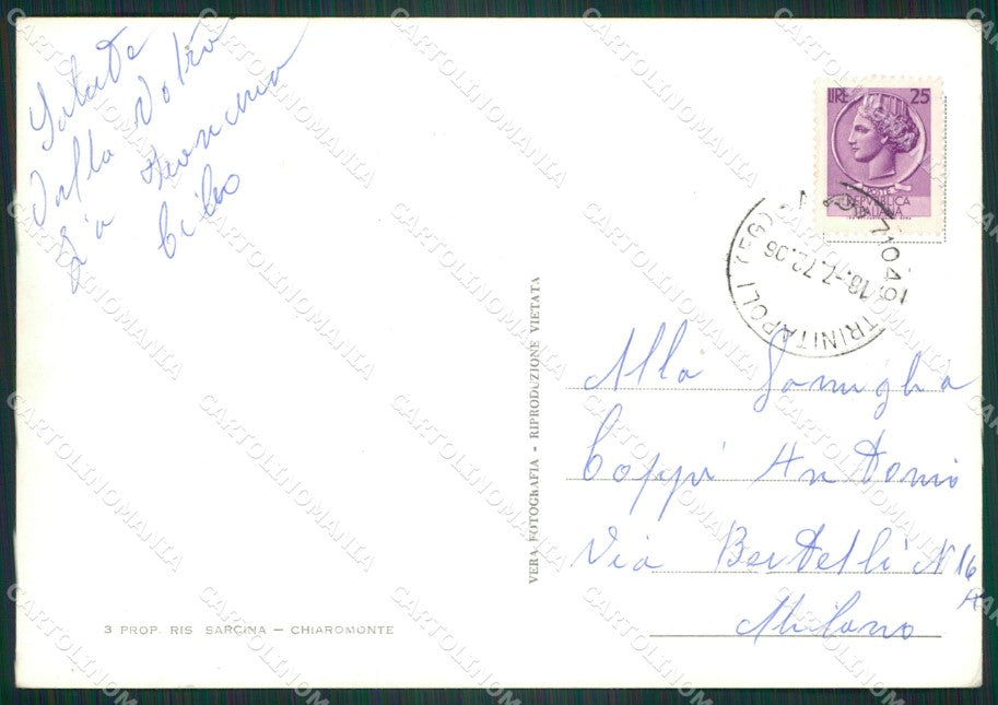 Bari Barletta Trinitapoli Auto Foto FG cartolina ZK5544 – retro