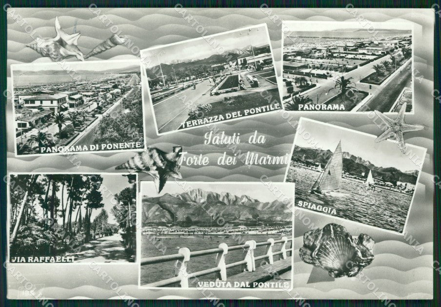 Lucca Forte dei Marmi Saluti da Foto FG cartolina ZK5552 – fronte