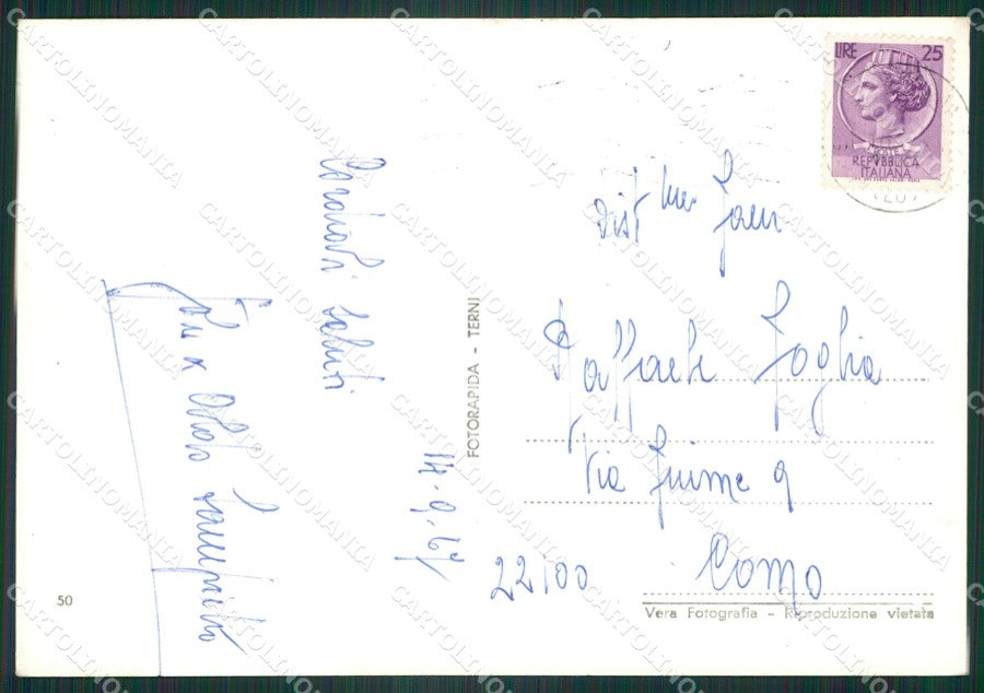Lucca Camaiore Lido di Foto FG cartolina ZK5553 – retro