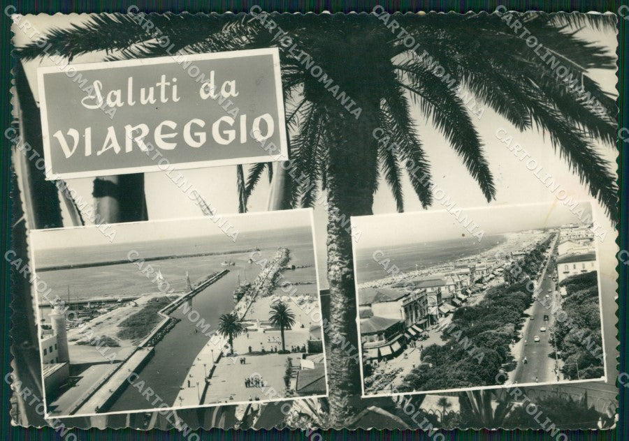 Lucca Viareggio Saluti da Foto FG cartolina ZK5555 – fronte