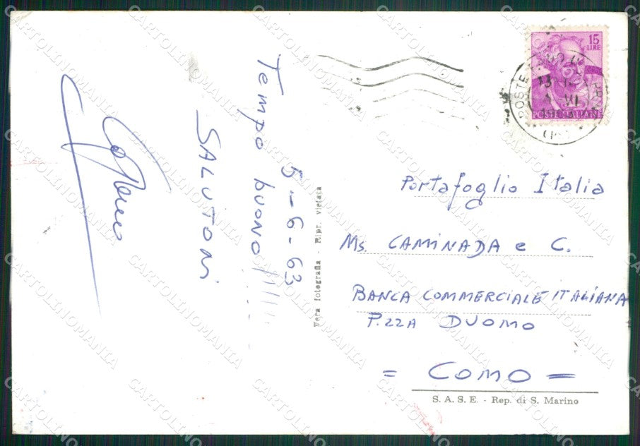 Pesaro Fano Foto FG cartolina ZK5575 – retro