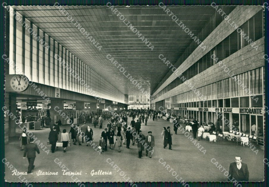 Roma Città Stazione Foto FG cartolina ZK5580 – fronte