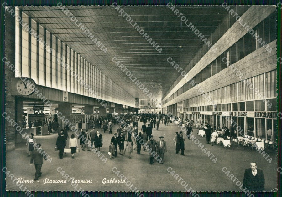 Roma Città Stazione Foto FG cartolina ZK5581 – fronte