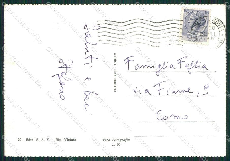 Roma Città Foto FG cartolina ZK5586 – retro