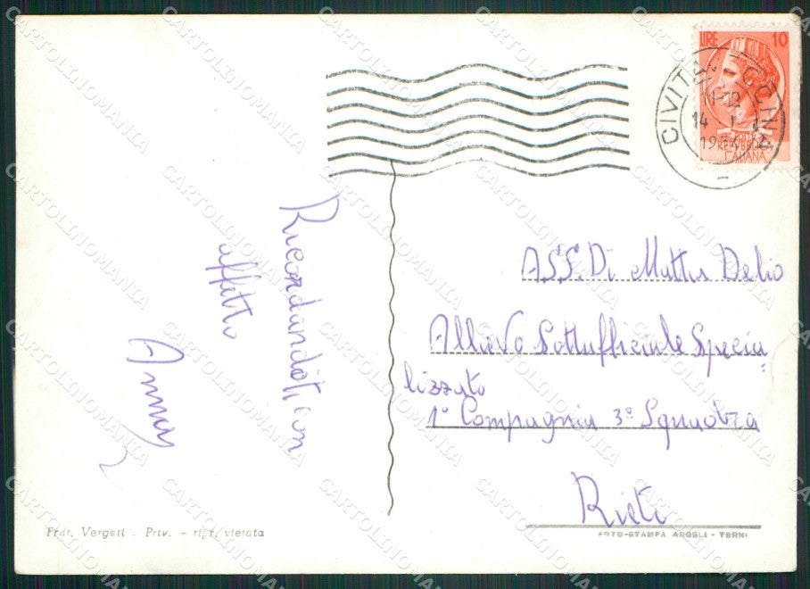 Roma Civitavecchia Foto FG cartolina ZK5591 – retro