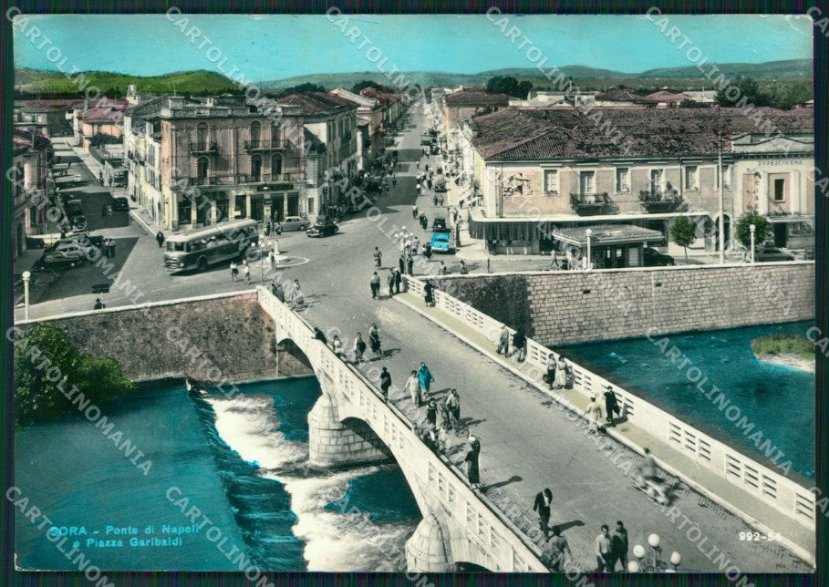 Frosinone Sora PIEGHINA Foto FG cartolina ZK5597 – fronte