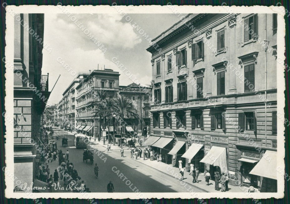 Palermo Città PIEGHINA Foto FG cartolina ZK5598 – fronte