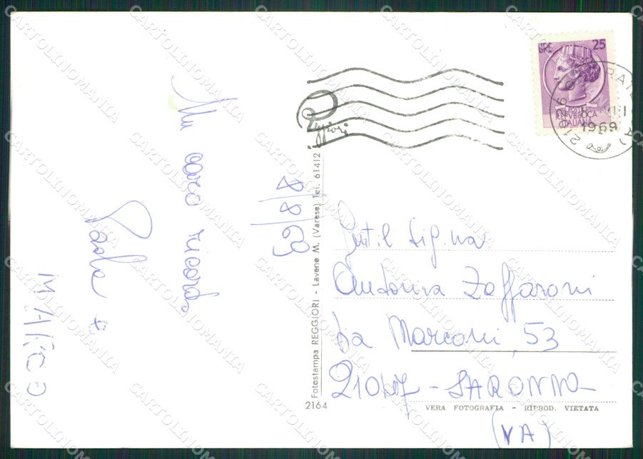Varese Gavirate Foto FG cartolina ZK5614 – retro
