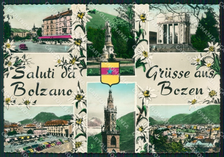 Bolzano Saluti da Foto FG cartolina ZK5621 – fronte