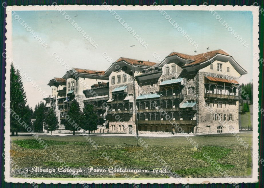 Bolzano Nova Levante Passo Costalunga Foto FG cartolina ZK5622 – fronte