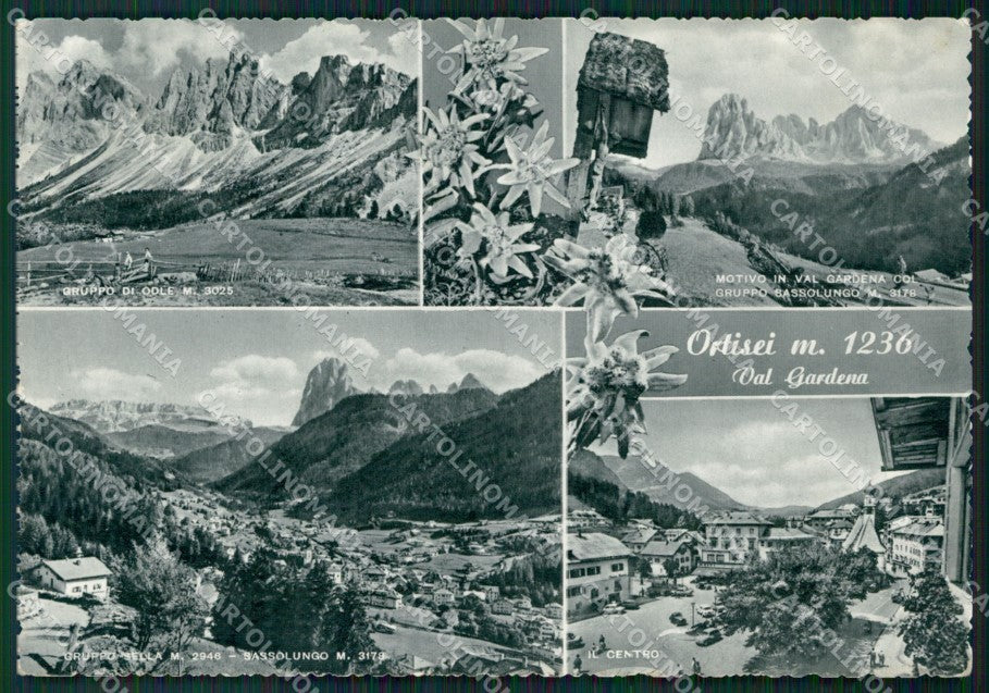 Bolzano Ortisei Foto FG cartolina ZK5624 – fronte