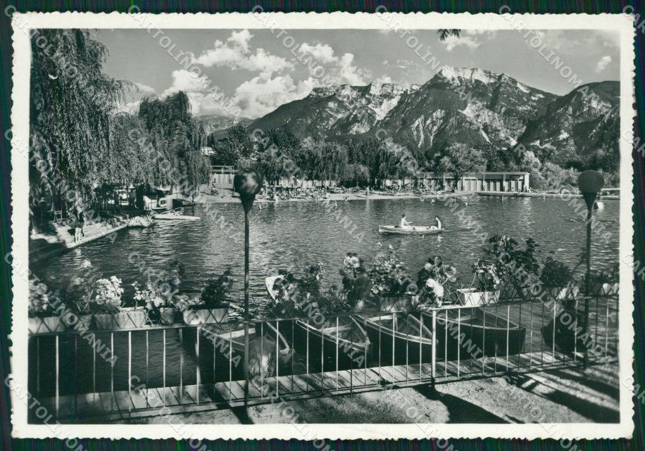 Trento Levico Terme Barche Foto FG cartolina ZK5635 – fronte