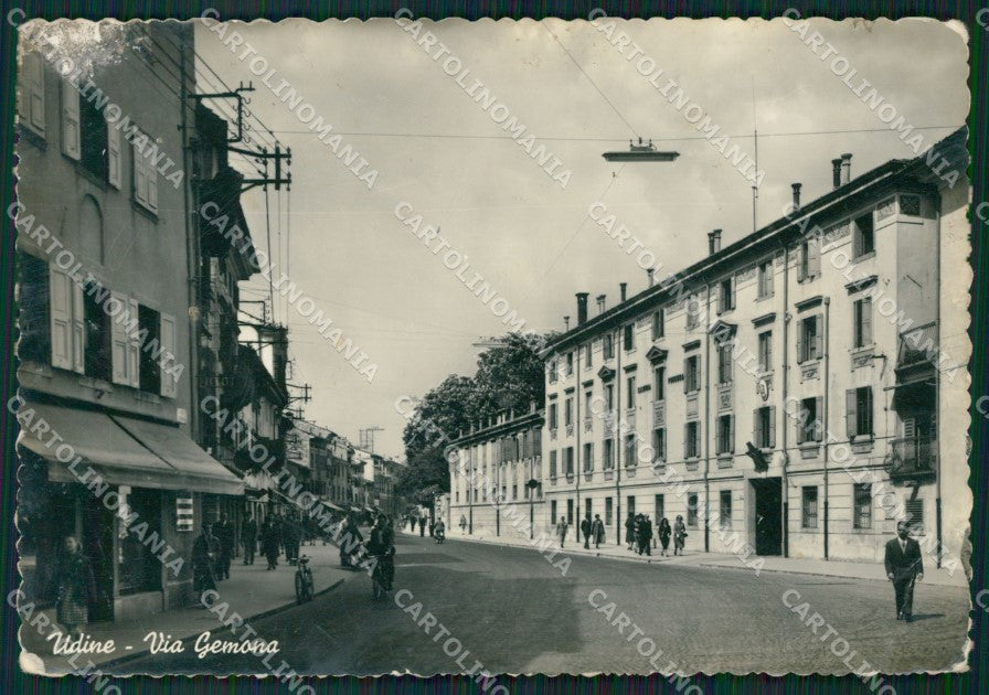 Udine Città ABRASA PIEGHINA Foto FG cartolina ZK5646 – fronte