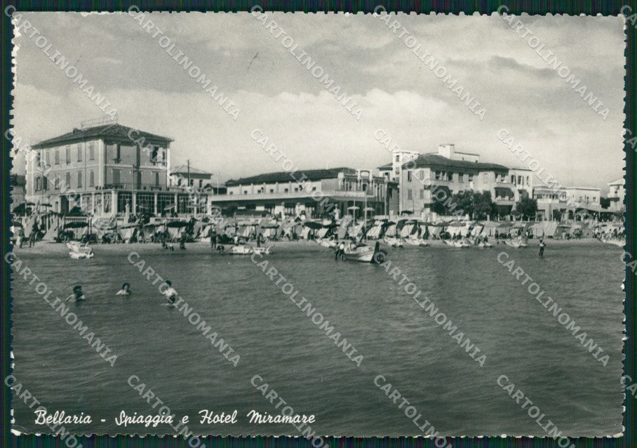 Rimini Bellaria Foto FG cartolina ZK5659 – fronte