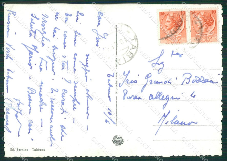 Parma Salsomaggiore Tabiano Foto FG cartolina ZK5667 – retro
