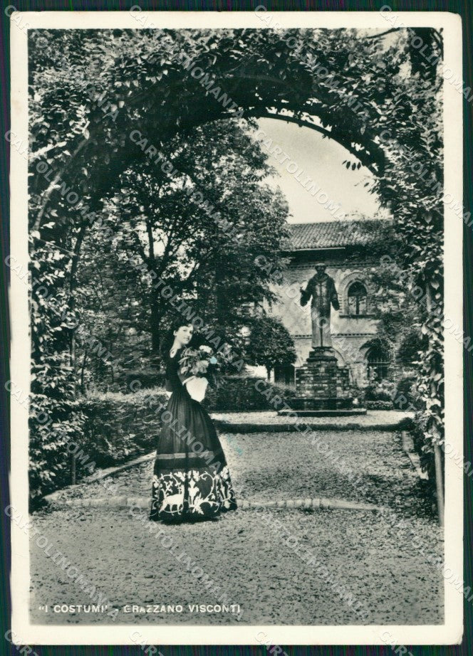 Piacenza Vigolzone Grazzano Visconti Costumi Foto FG cartolina ZK5668 – fronte