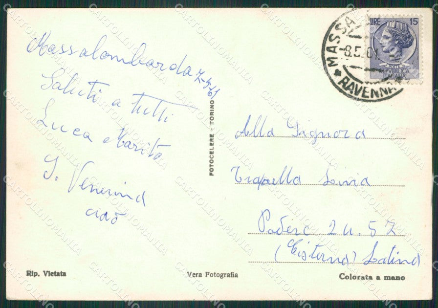 Ravenna Massa Lombarda Foto FG cartolina ZK5671 – retro