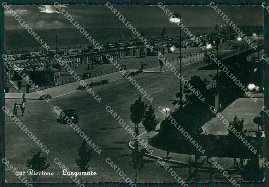 Rimini Riccione Chiaro di Luna Foto FG cartolina ZK5682 – fronte