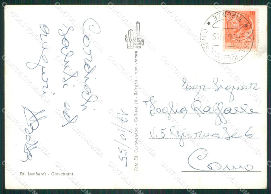 Firenze Palazzuolo sul Senio Foto FG cartolina ZK5686 – retro