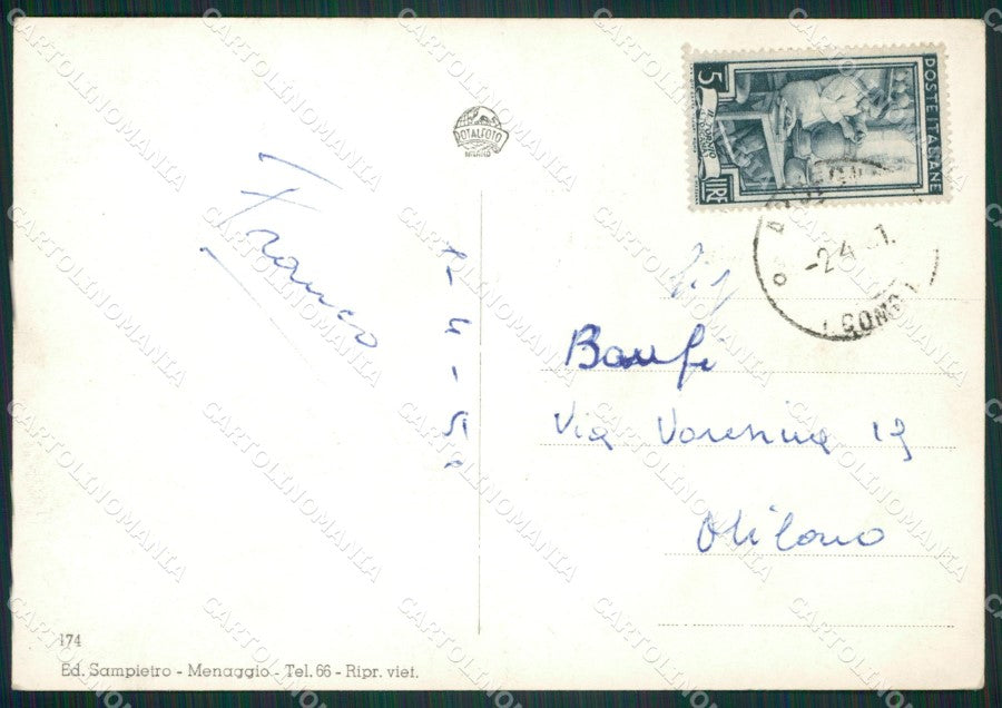 Como Lago di Barca Foto FG cartolina ZK5717 – retro
