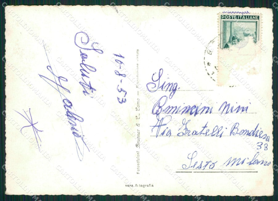 Como Bellagio Foto FG cartolina ZK5724 – retro