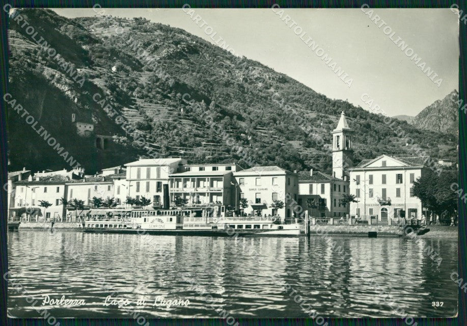 Como Porlezza Foto FG cartolina ZK5735 – fronte