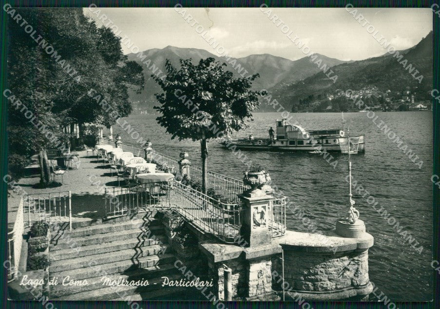 Como Moltrasio Battello STRAPPO Foto FG cartolina ZK5740 – fronte
