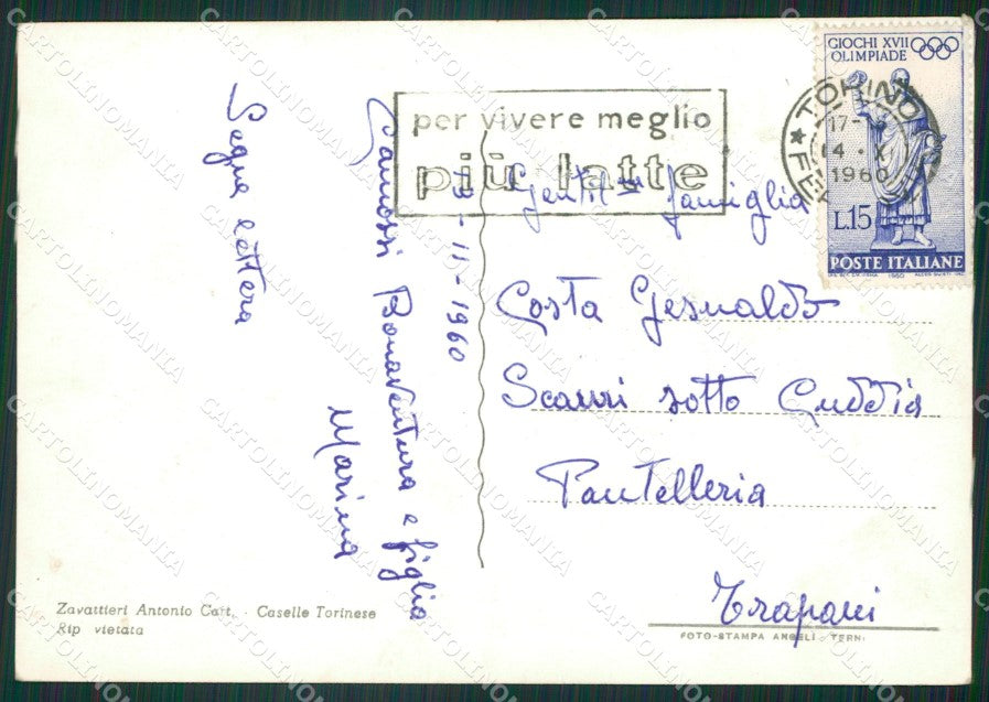 Torino Caselle Torinese Foto FG cartolina ZK5761 – retro