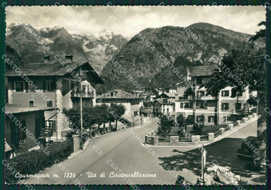 Aosta Courmayeur Foto FG cartolina ZK5773 – fronte