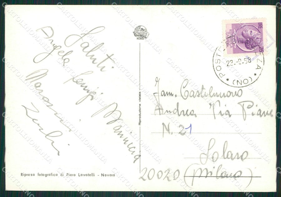 Verbania Formazza Rifugio Maria Luisa Foto FG cartolina ZK5775 – retro