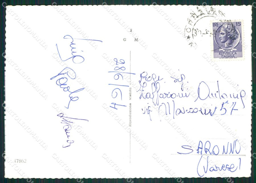 Verbania Ornavasso PIEGHINA Foto FG cartolina ZK5777 – retro