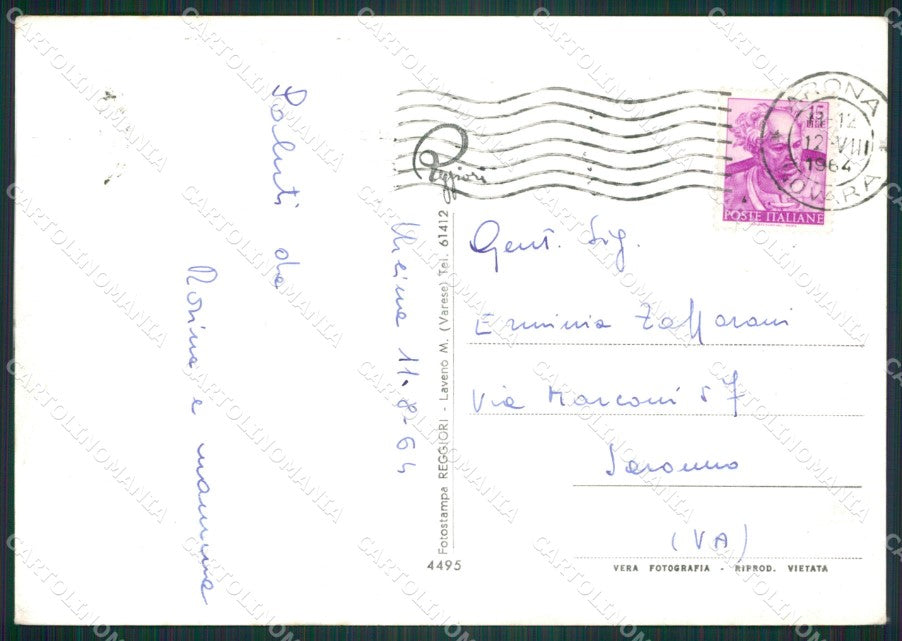 Novara Meina Foto FG cartolina ZK5783 – retro