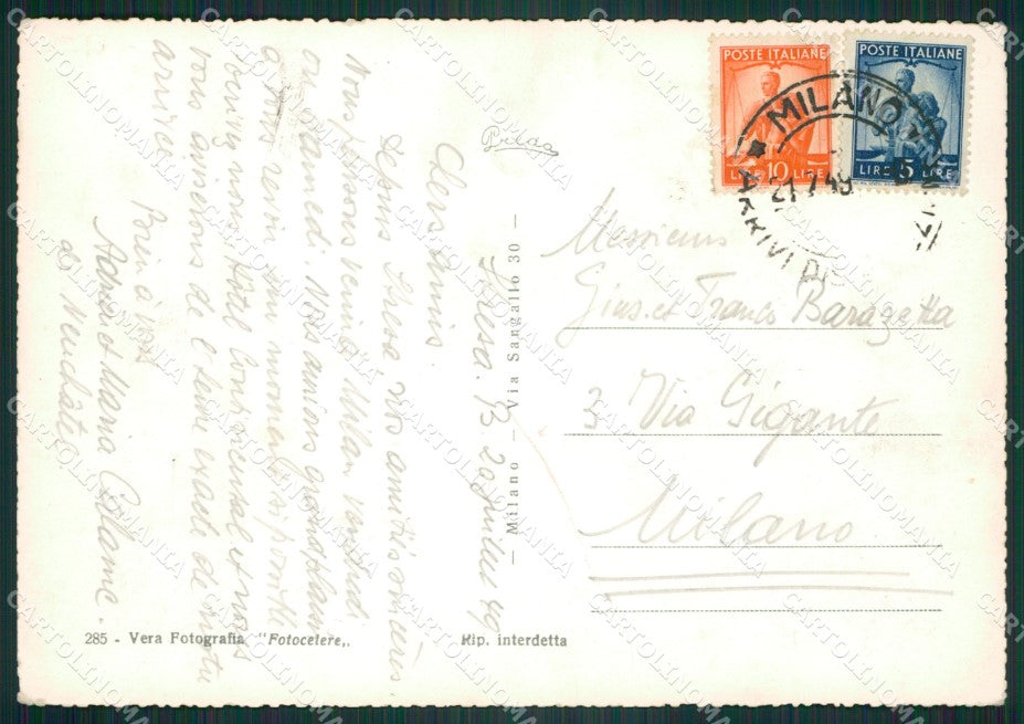 Verbania Stresa Foto FG cartolina ZK5787 – retro
