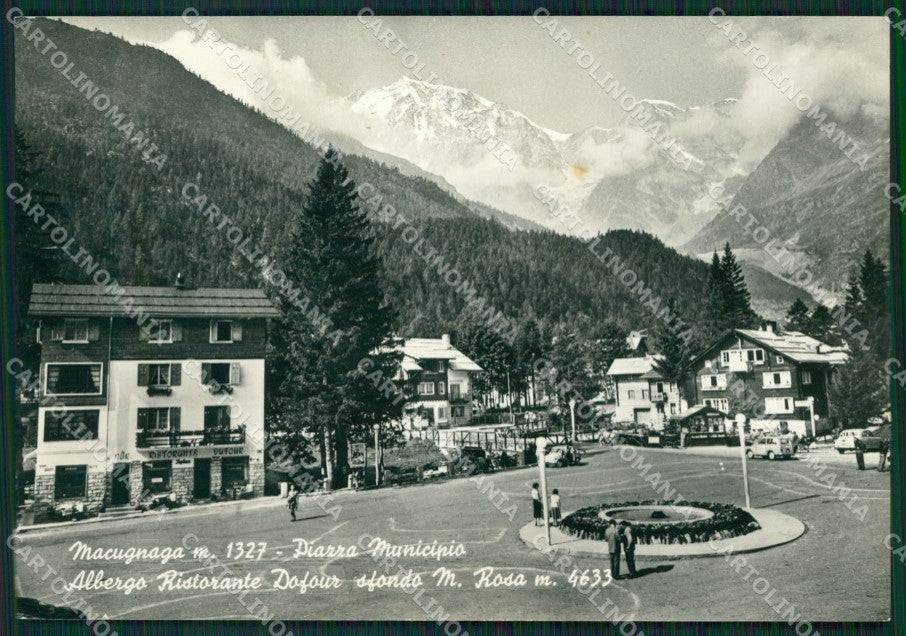 Verbania Macugnaga Monte Rosa Foto FG cartolina ZK5790 – fronte