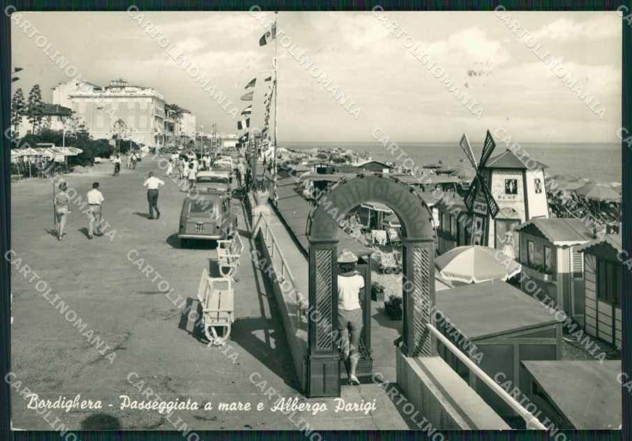 Imperia Bordighera Auto Foto FG cartolina ZK5802 – fronte