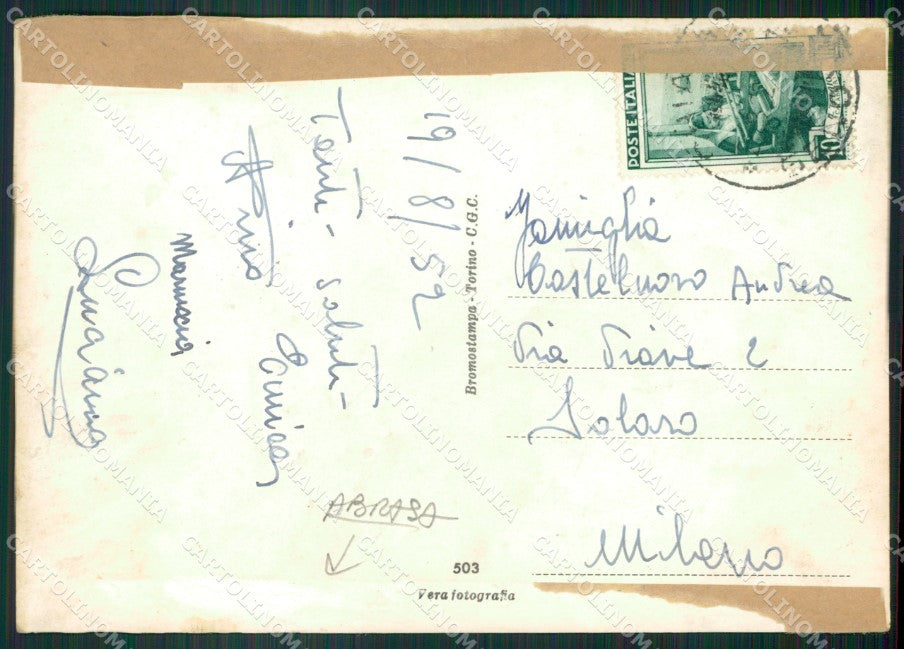 Genova Chiavari ABRASA Foto FG cartolina ZK5820 – retro