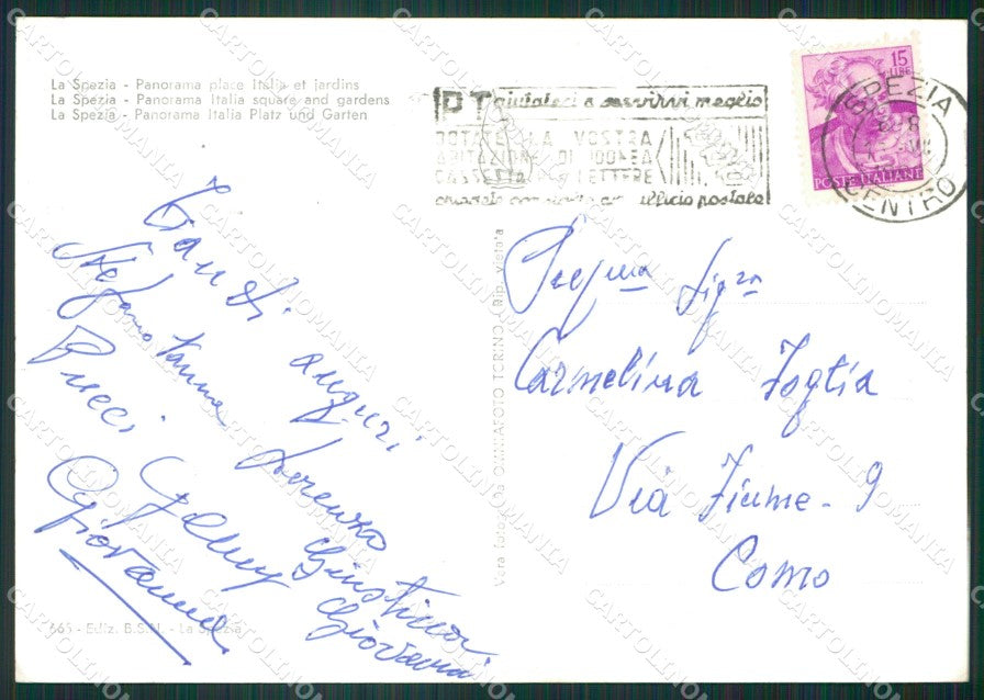 La Spezia Città Foto FG cartolina ZK5837 – retro
