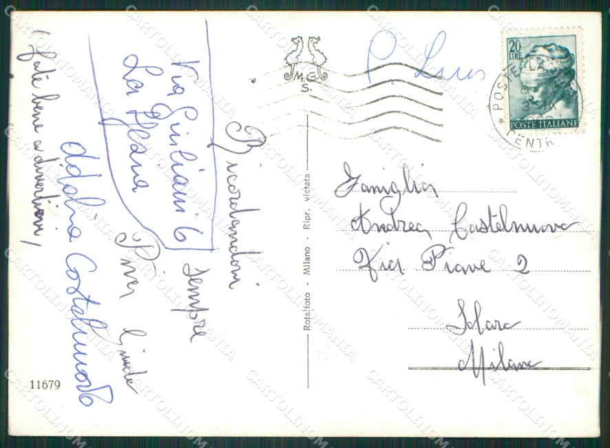 La Spezia Città Saluti da Foto FG cartolina ZK5840 – retro