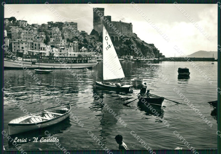 La Spezia Lerici Barche Foto FG cartolina ZK5844 – fronte