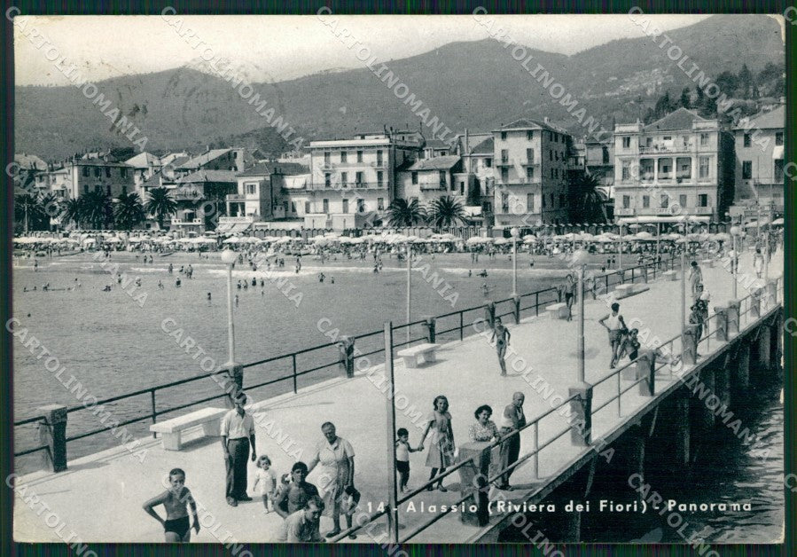 Savona Alassio Foto FG cartolina ZK5848 – fronte