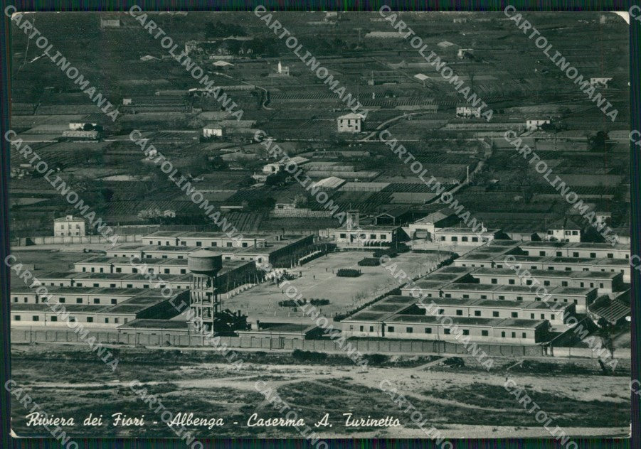 Savona Albenga Caserma PIEGHINE Foto FG cartolina ZK5853 – fronte