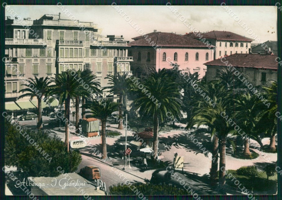 Savona Albenga Foto FG cartolina ZK5855 – fronte