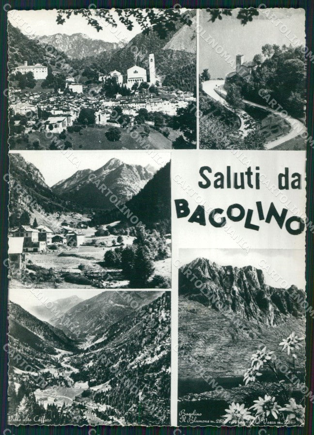 Brescia Bagolino Saluti da Foto FG cartolina ZK5880 – fronte