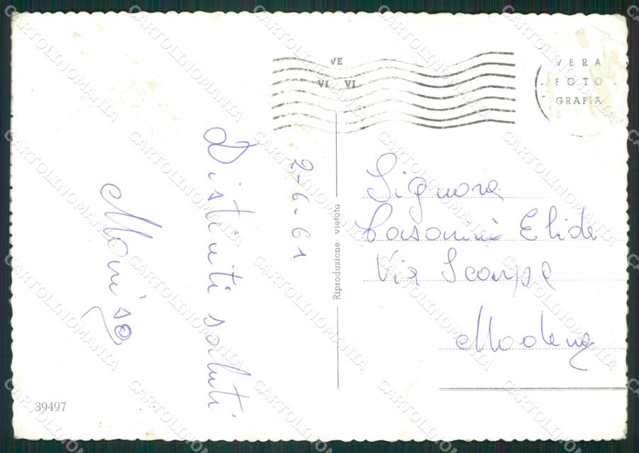 Lucca Camaiore Lido di Foto FG cartolina ZK5881 – retro