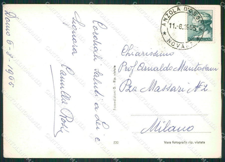 Verbania Domodossola Foto FG cartolina ZK5885 – retro