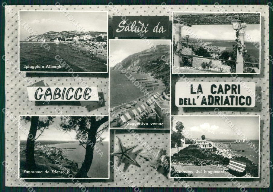 Pesaro Gabicce Saluti da Foto FG cartolina ZK5886 – fronte