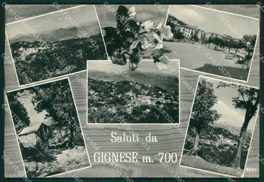 Verbania Gignese Saluti da PIEGHINA Foto FG cartolina ZK5888 – fronte